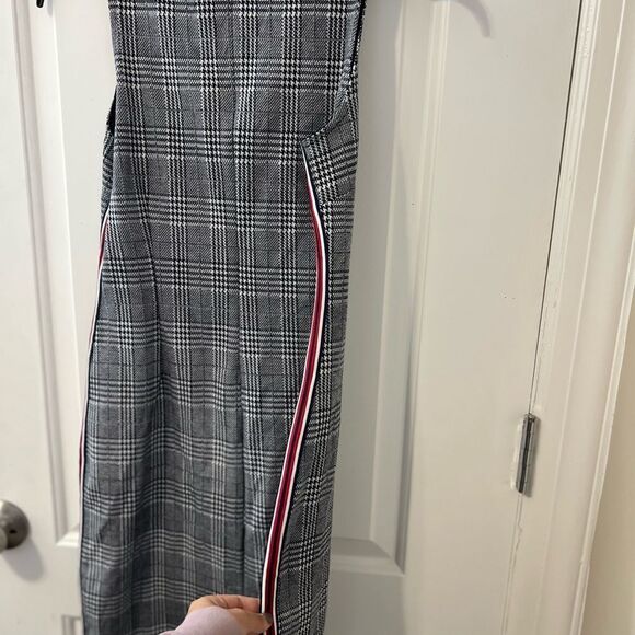 Banana republic plaid dress with side stripe size 0 - Picture 6 of 7